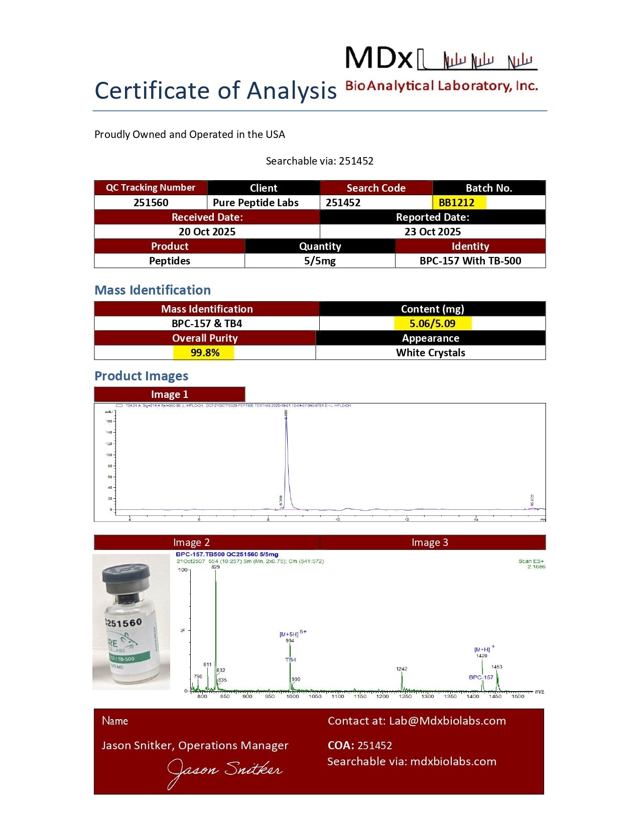 BPC-157/TB-500 Blend
