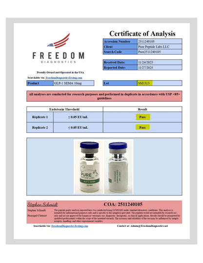 GLP - 1SG - Pure Peptide Labs