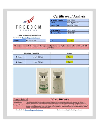 GLP - 2TZ - Pure Peptide Labs
