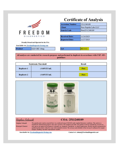 GLP - 3RT - Pure Peptide Labs