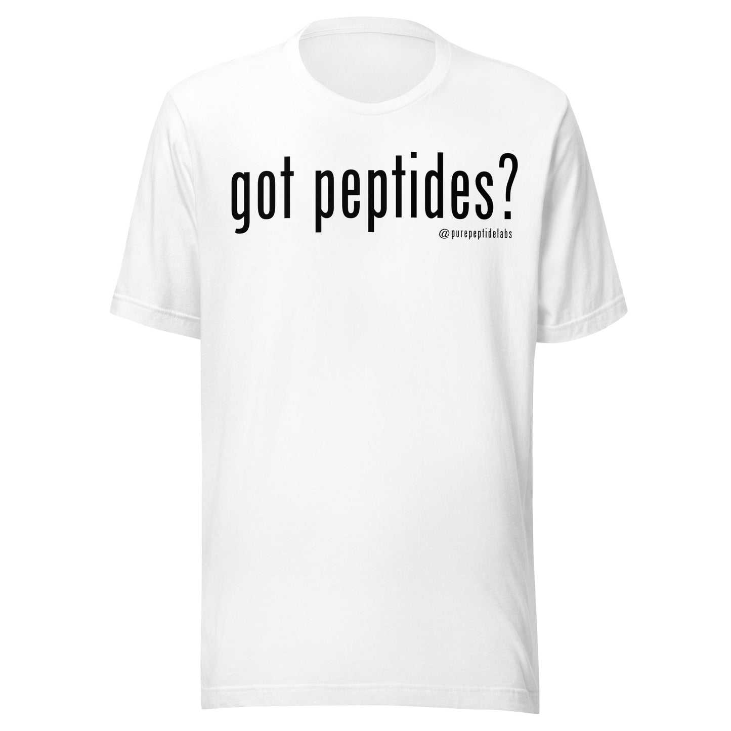 got peptides? – Research Tee (Unisex)