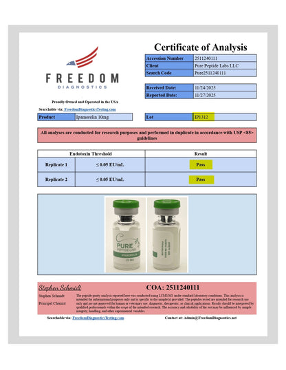 Ipamorelin - Pure Peptide Labs